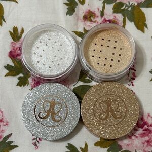 Anastasia Beverly Hills Shimmer Powder Duo - Silver and Gold